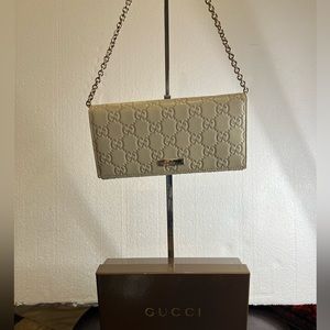 Authentic 3in1 Gucci Guccissima GG Leather Long Wallet..NWT 100% Authentic ..